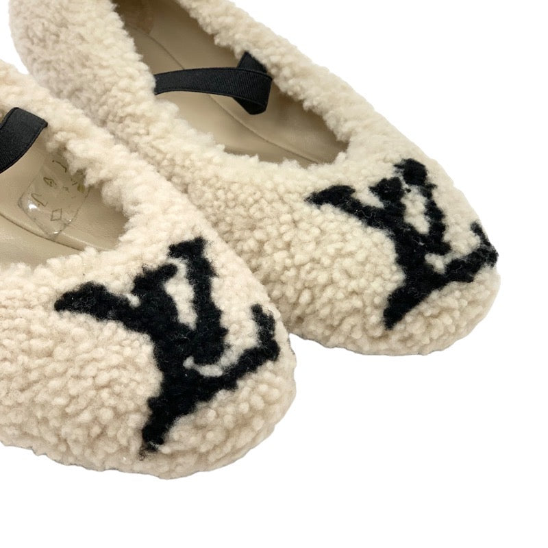 ルイヴィトン LOUIS VUITTON ポピライン フラットシューズ
