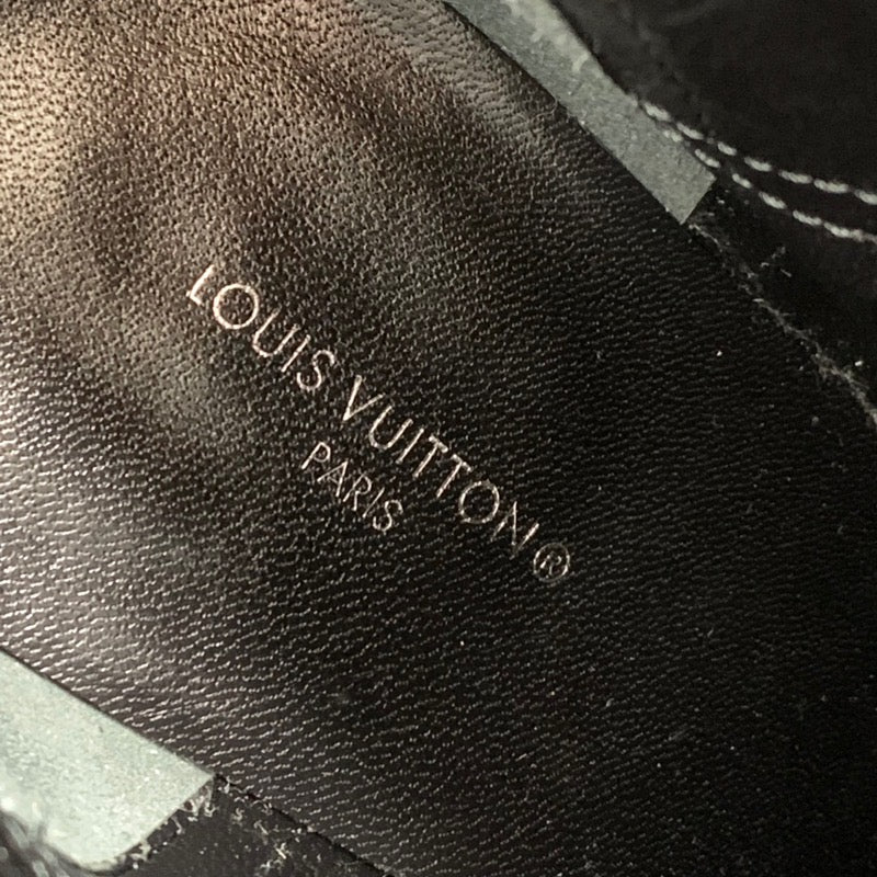 ルイヴィトン LOUIS VUITTON ブーツ ショートブーツ アンクルブーツ パッティライン スタッズ レザー マルチカラー