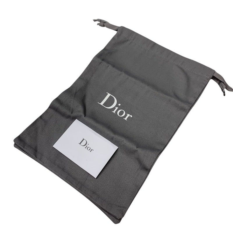 クリスチャンディオール CHRISTIAN DIOR BABY-D フラットシューズ 靴 シューズ メッシュ ファブリック ブラック 黒 ゴールド ロゴ ドット