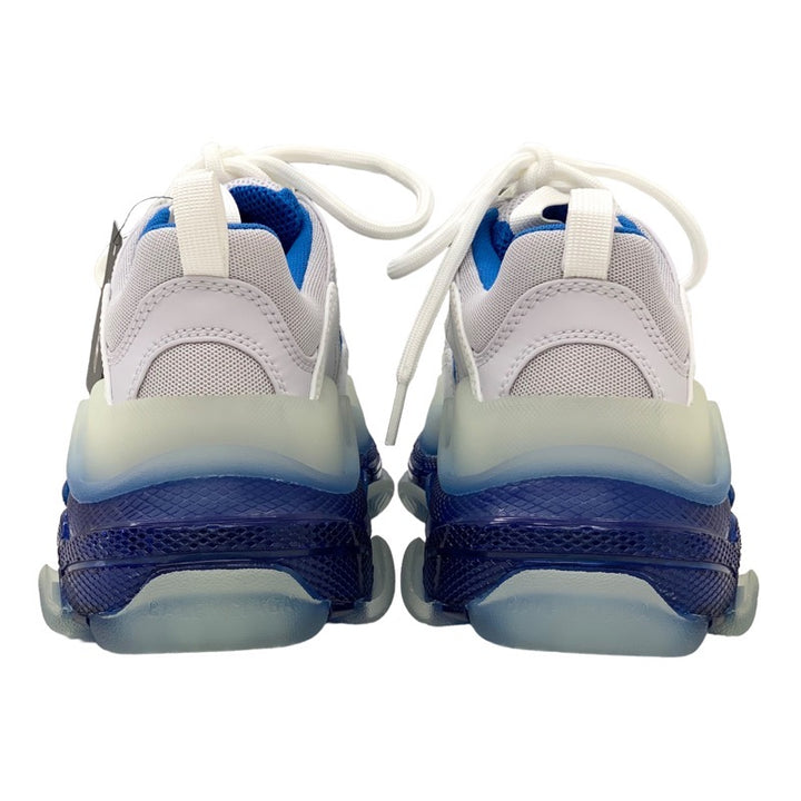 バレンシアガ BALENCIAGA トリプルS スニーカー 靴 シューズ メッシュ レザー ブルー ホワイト 青 未使用 ロゴ バレンシアガ BALENCIAGA トリプルS スニーカー 靴 シューズ メッシュ