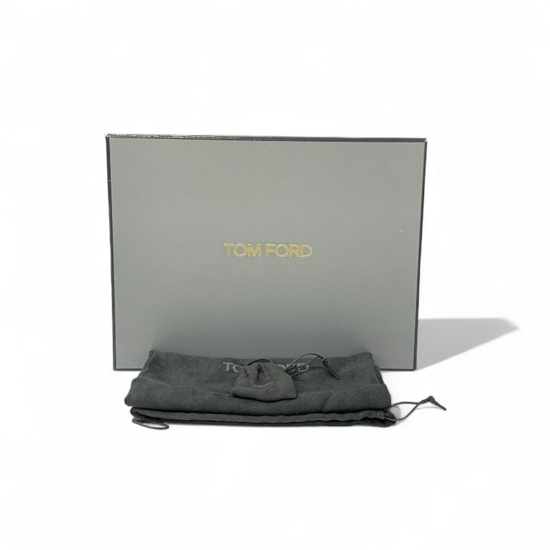 トムフォード TOMFORD ブーツ ショートブーツ 靴 シューズ ファブリック ブラック ブーティ ロゴ