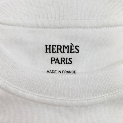 未使用 エルメス HERMES トップス Tシャツ クリケティス コットン ホワイト