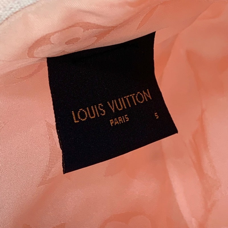 ルイヴィトン LOUIS VUITTON バディー 帽子 コットン ピンク ホワイト バケットハット