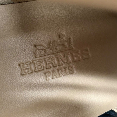 エルメス HERMES ブーツ ショートブーツ 靴 シューズ レザー ブラック 黒