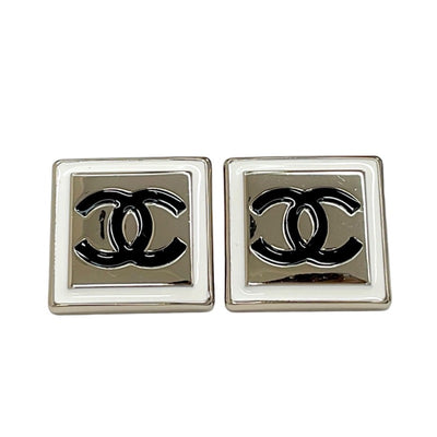 シャネル CHANEL ピアス ココマーク スクエア ゴールド