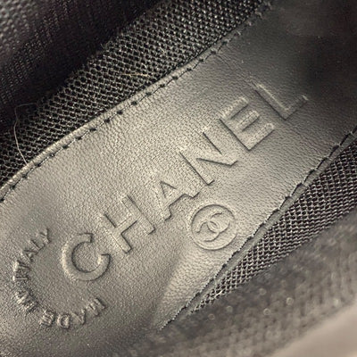 シャネル CHANEL スニーカー 靴 シューズ レザー ブラック ホワイト 黒 ココマーク