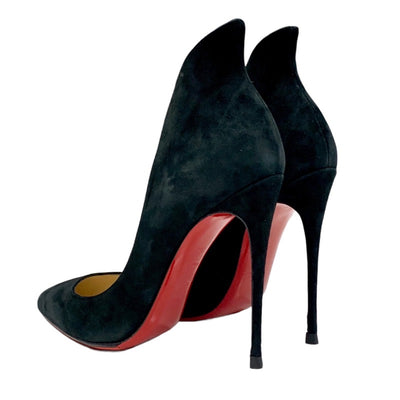 Christian Louboutin pumps, shoes, suede, black