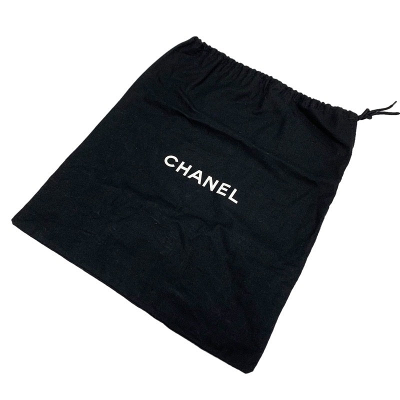 シャネル CHANEL ブーツ ショートブーツ 靴 シューズ ココボタン レザー ニット ブラック パープル