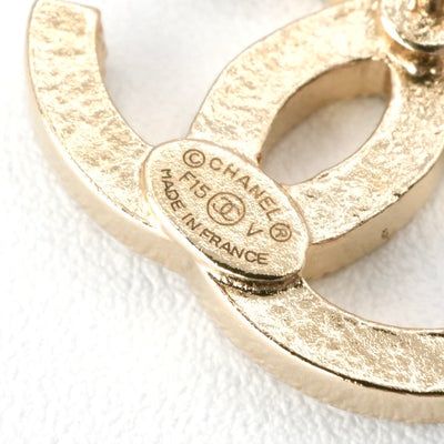 シャネル CHANEL ピアス ゴールド ココマーク ラインストーン