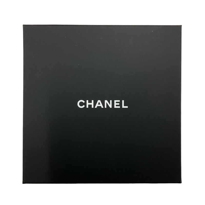 シャネル CHANEL ネックレス チョーカー ココマーク リボン パール ゴールド ブラック