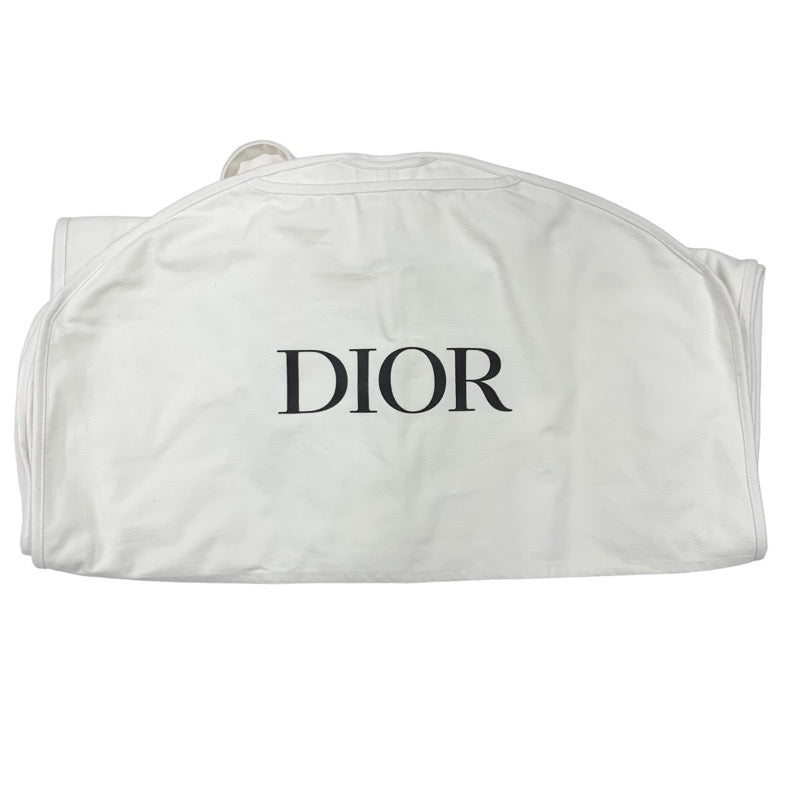 クリスチャンディオール CHRISTIAN DIOR ワンピース フロントジップ フーディ 半袖 ネイビー ホワイト