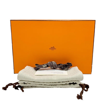 未使用 エルメス HERMES ロワイヤル ローファー 革靴 モカシン フラットシューズ 靴 シューズ H金具 フリンジ レザー ホワイト