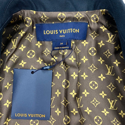 未使用 ルイヴィトン LOUIS VUITTON アウター コート モノグラム ブラック