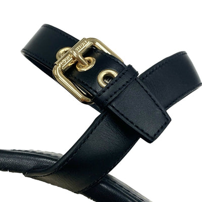 ルイヴィトン LOUIS VUITTON スターボードライン モノグラム サンダル 靴 シューズ レザー ファブリック ブラック ベージュ 未使用 エスパドリーユ ウェッジソール 刺繍
