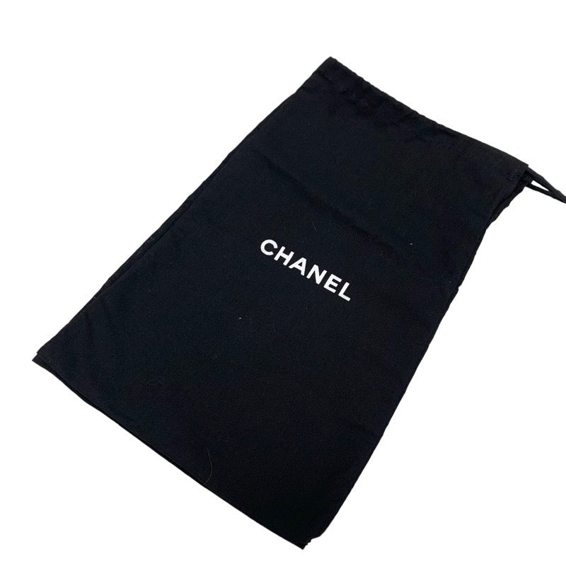 シャネル CHANEL パンプス 靴 シューズ レザー ネイビー ココマーク パール