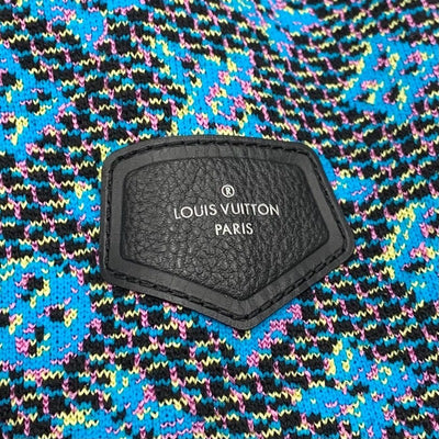 ルイヴィトン LOUIS VUITTON アウター ジャケット ブルゾン モノグラム ジップアップ ブラック ブルー