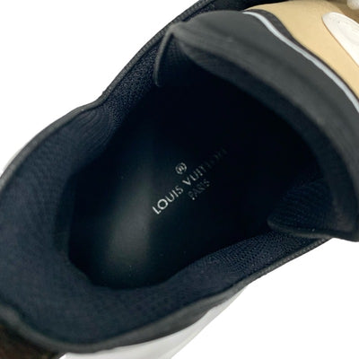 ルイヴィトン LOUIS VUITTON アークライトライン スニーカー 靴 シューズ ファブリック ベージュ ブラック LVロゴ