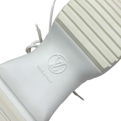 ルイヴィトン LOUIS VUITTON アークライトライン スニーカー 靴 シューズ ファブリック ベージュ ブラック LVロゴ