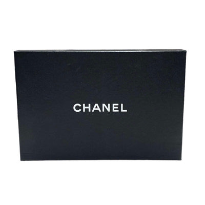 シャネル CHANEL サンダル 靴 シューズ ラムスキン ホワイト ブラック ココマーク 編み込み ウェッジソール