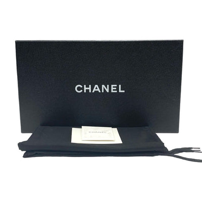 シャネル CHANEL スニーカー 靴 シューズ ベロア レザー シルバー ネイビー ココマーク