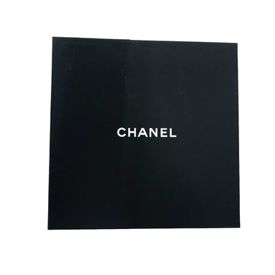 Chanel CHANEL scarf black white pink unused coco mark icon