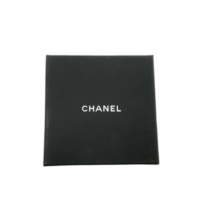 シャネル CHANEL ピアス イヤリング ゴールド ココマーク フープピアス ラインストーン チェーン