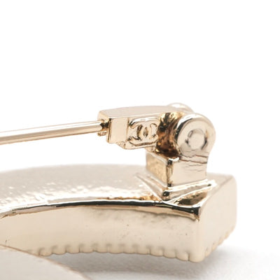 シャネル CHANEL ブローチ コサージュ ゴールド ココマーク