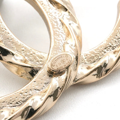 シャネル CHANEL ブローチ コサージュ ゴールド ココマーク ラインストーン