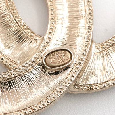 シャネル CHANEL ブローチ コサージュ マルチカラー ココマーク ラインストーン レインボー