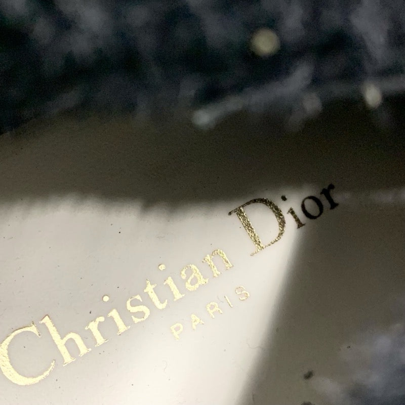 クリスチャンディオール CHRISTIAN DIOR WALKNDIOR スニーカー 靴 シューズ ファー ラバー ブラック ホワイト 黒 ハイカットスニーカー ロゴ