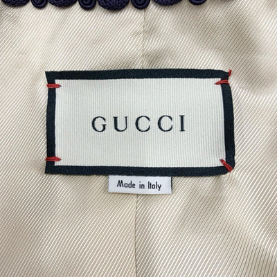 グッチ GUCCI アウター マルチカラー ツイード ジャケット GGチェック