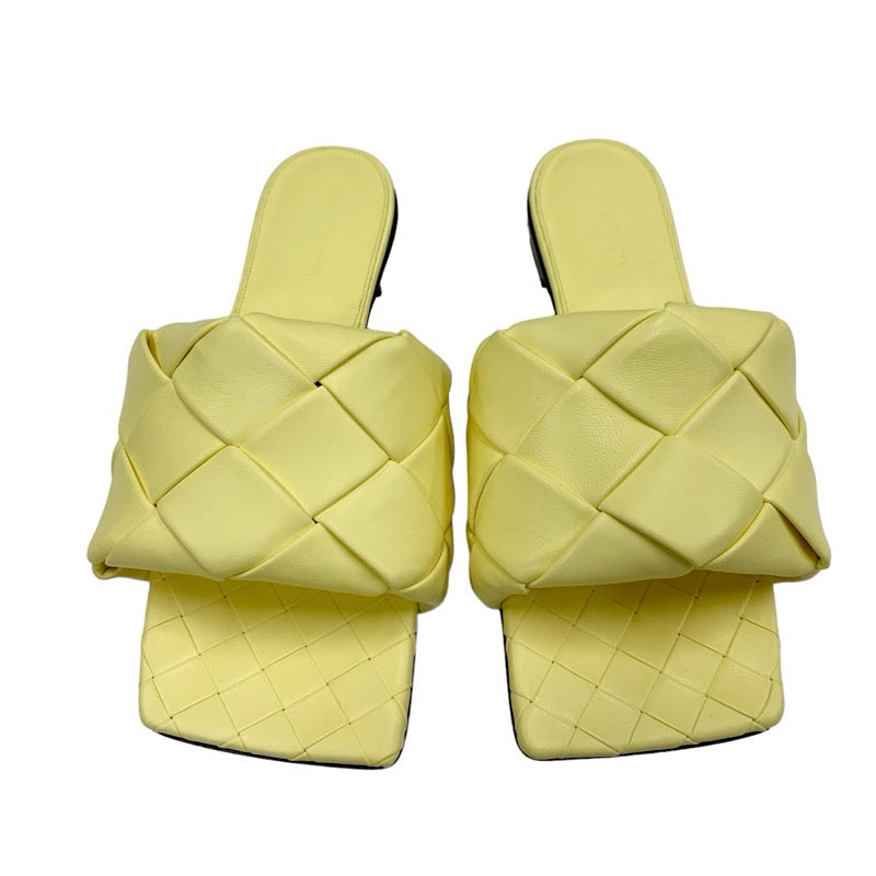 BOTTEGA VENETA イエローミュール レディース 高級革サンダル | Bottega Veneta® JP