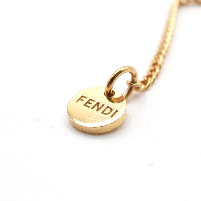 フェンディ FENDI オーロック ネックレス ゴールド パール