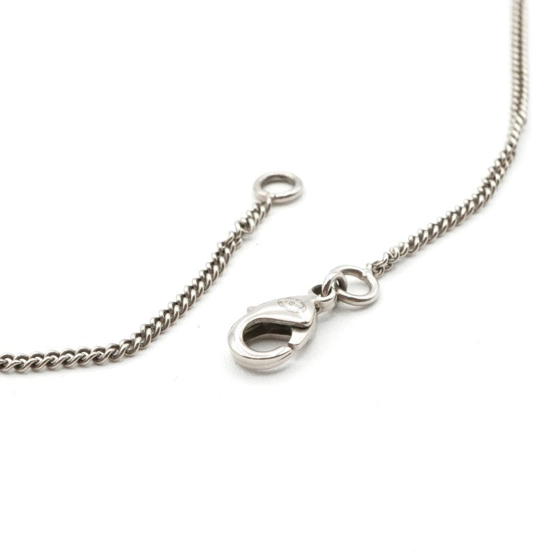 シャネル CHANEL ネックレス ペンダント GP シルバー ネイビー ココマーク パール