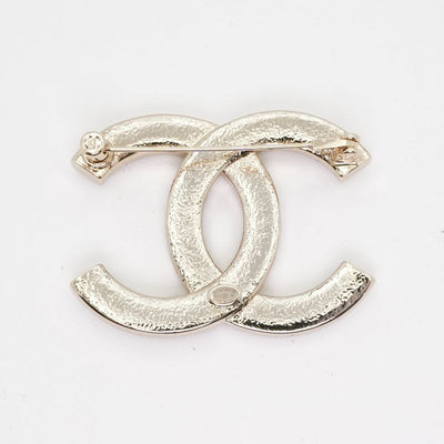 シャネル CHANEL ブローチ コサージュ ゴールド ココマーク