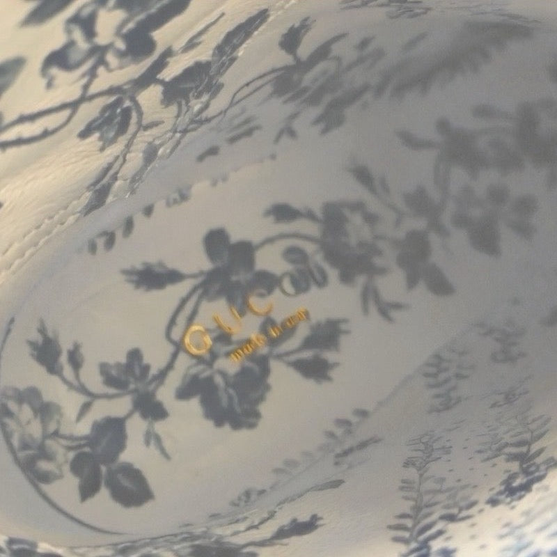 グッチ GUCCI ブーツ ショートブーツ 靴 シューズ レザー ブラック ゴールド ロゴ ダブルG