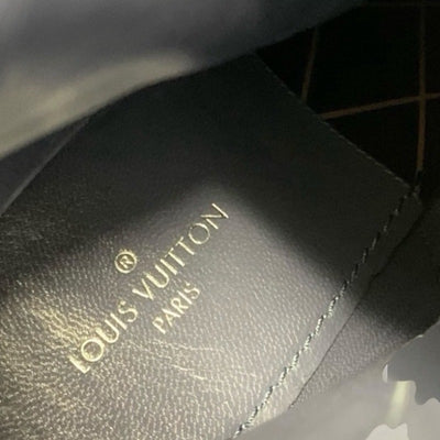 ルイヴィトン LOUIS VUITTON シルエットライン ブーツ ショートブーツ 靴 シューズ デニム ライトブルー ブラウン アンクルブーツ